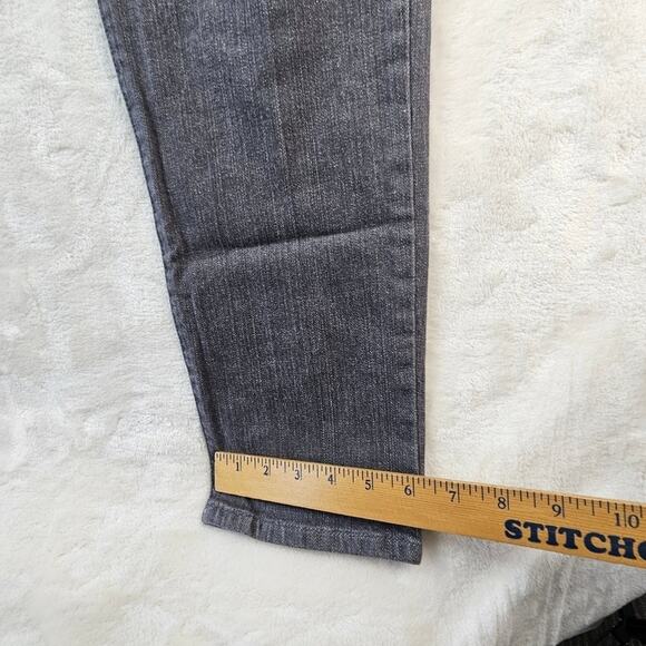 Soft Surroundings pants Pull On Stretch Gray Denim Jeans XL Extra Large comfort - Picture 5 of 10